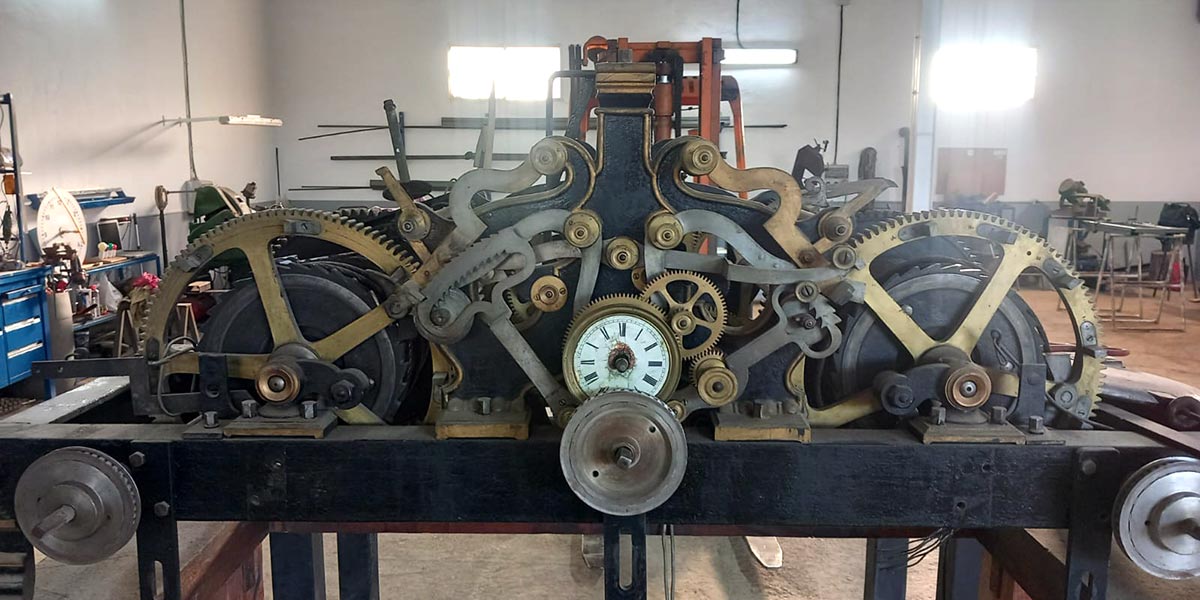 Restauración reloj Tudela 1