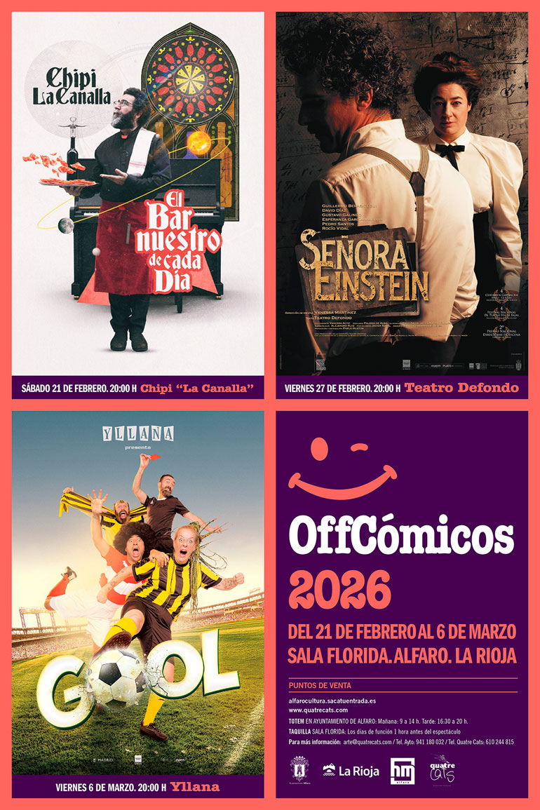 Off Cómicos en Alfaro 2026