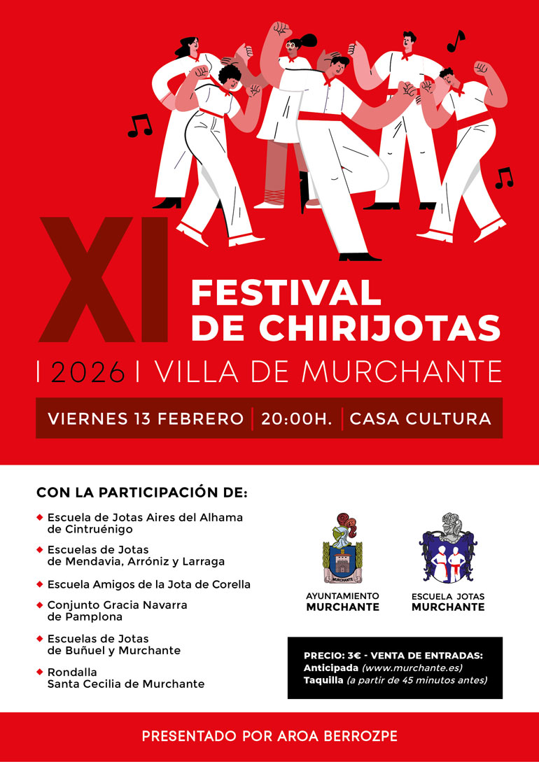 XI Festival de Chirijotas en Murchante 2026
