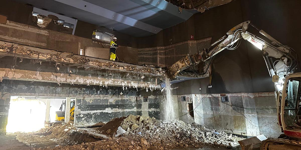 El Ayuntamiento de Fustiñana inicia las obras del Cine Lux y avanza en la licitación de la segunda fase 