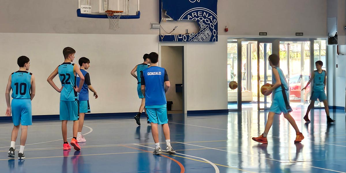 Equipo Cadete masculino A del Grupo Rubio Gima Arenas