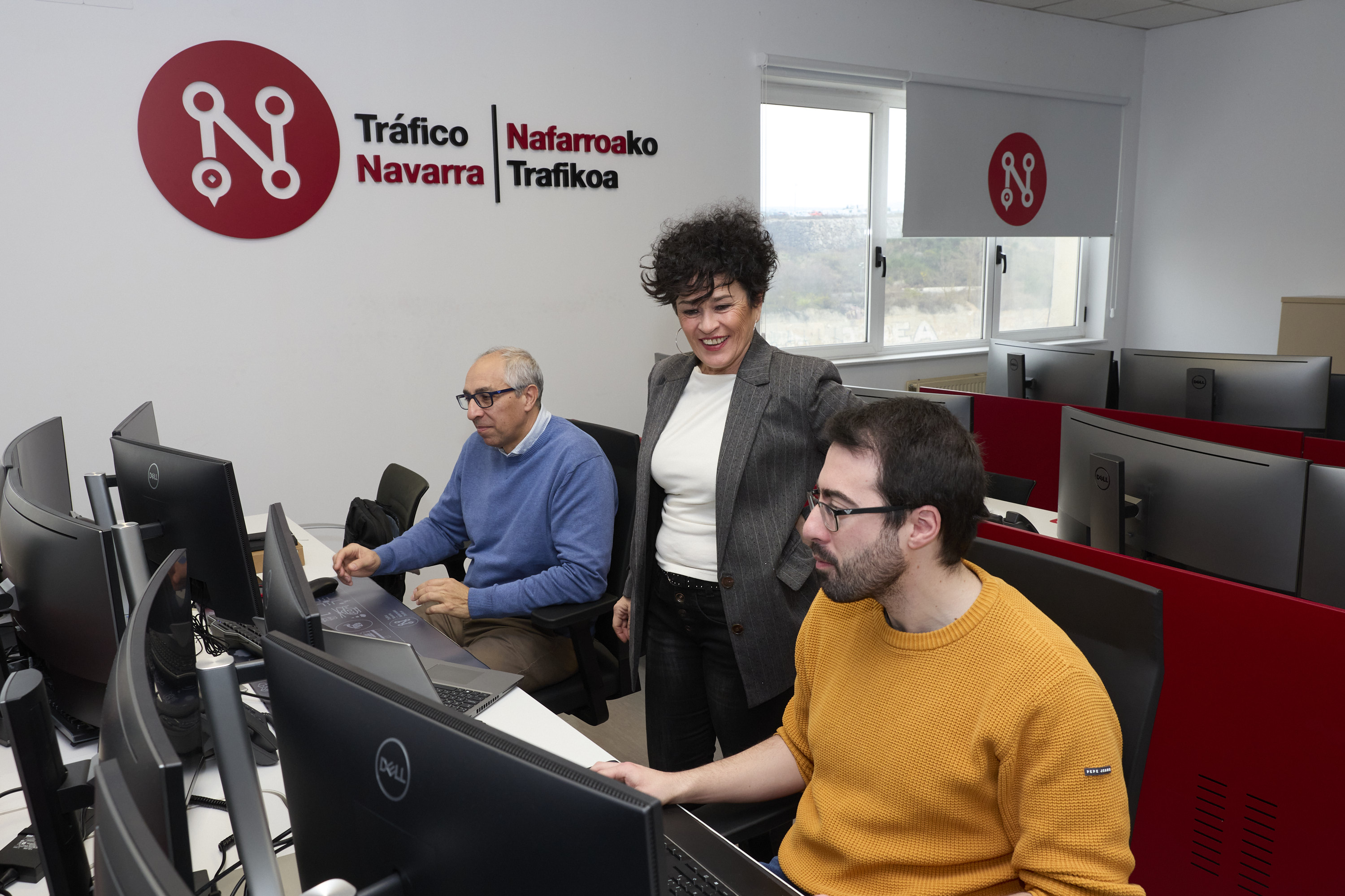 Jurio presenta una nueva herramienta para conocer las incidencias en las carreteras navarras.