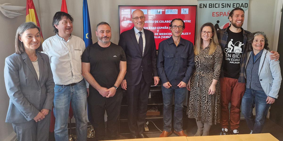 La SEMG y En Bici Sin Edad España firman un convenio para promover el envejecimiento activo y la salud en Atención Primaria 
