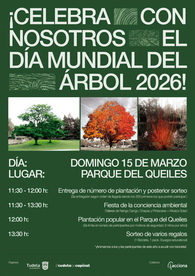 Día del Árbol en Tudela 2026
