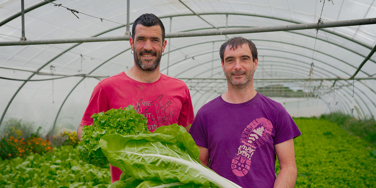 Borja y Gorka de Uztaldi Biok de Tierra Estalla