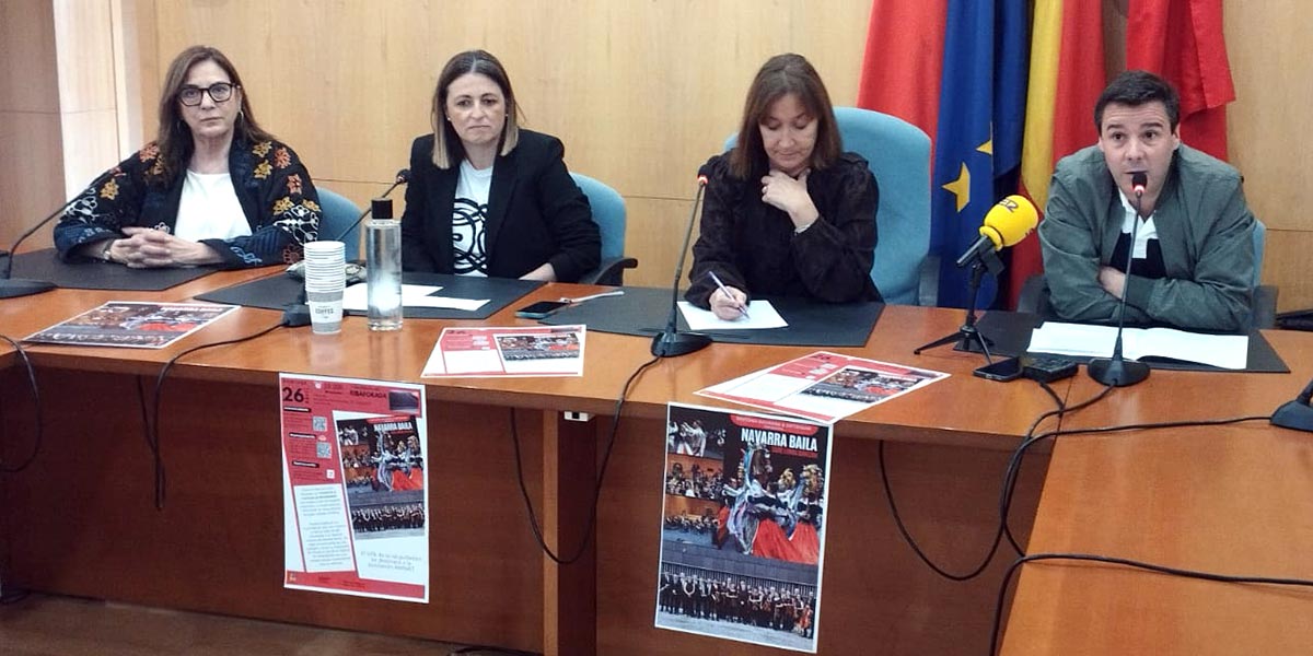 Presentación en Ribaforada del espectáculo ‘Navarra Baila’ de Sinfonía Navarra 