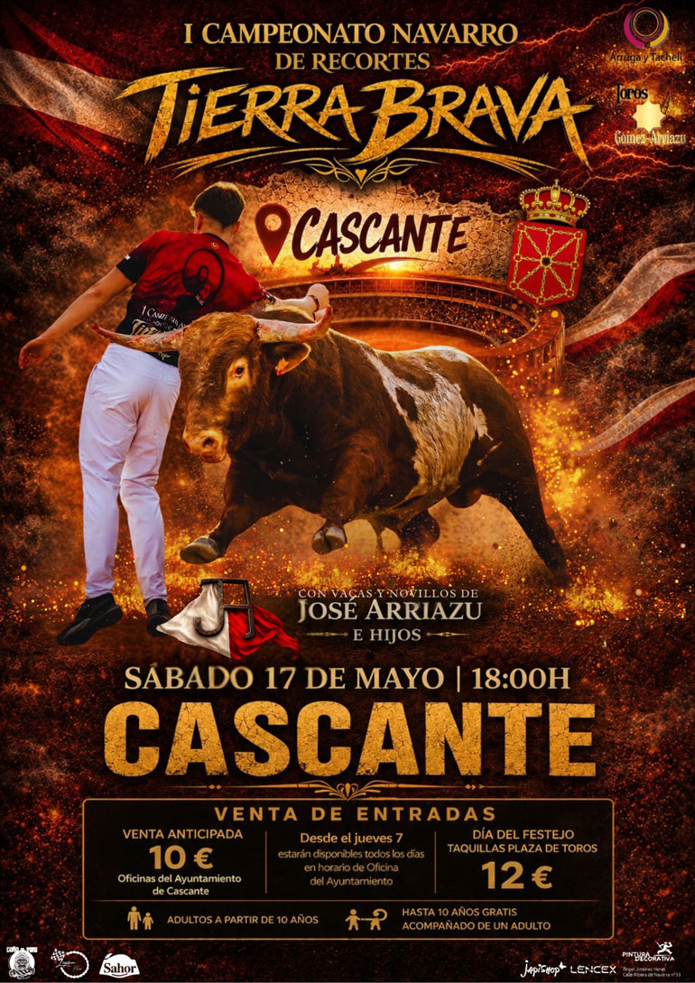II Campeonato Navarro de Recortes Tierra Brava en Cascante