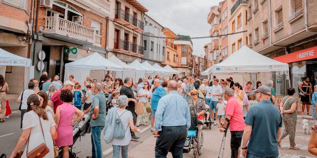 Feria de la Conserva de San Adrian en su primera edición, 2025
