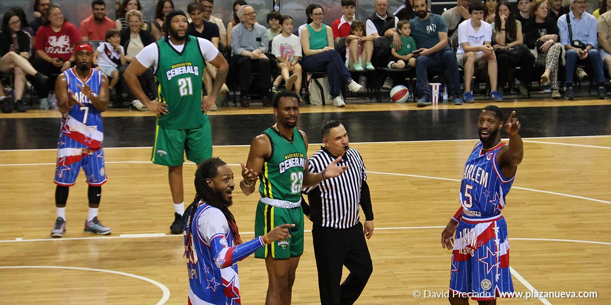 Los Harlem Globetrotters pusieron fin en España a su gira del centenario 4