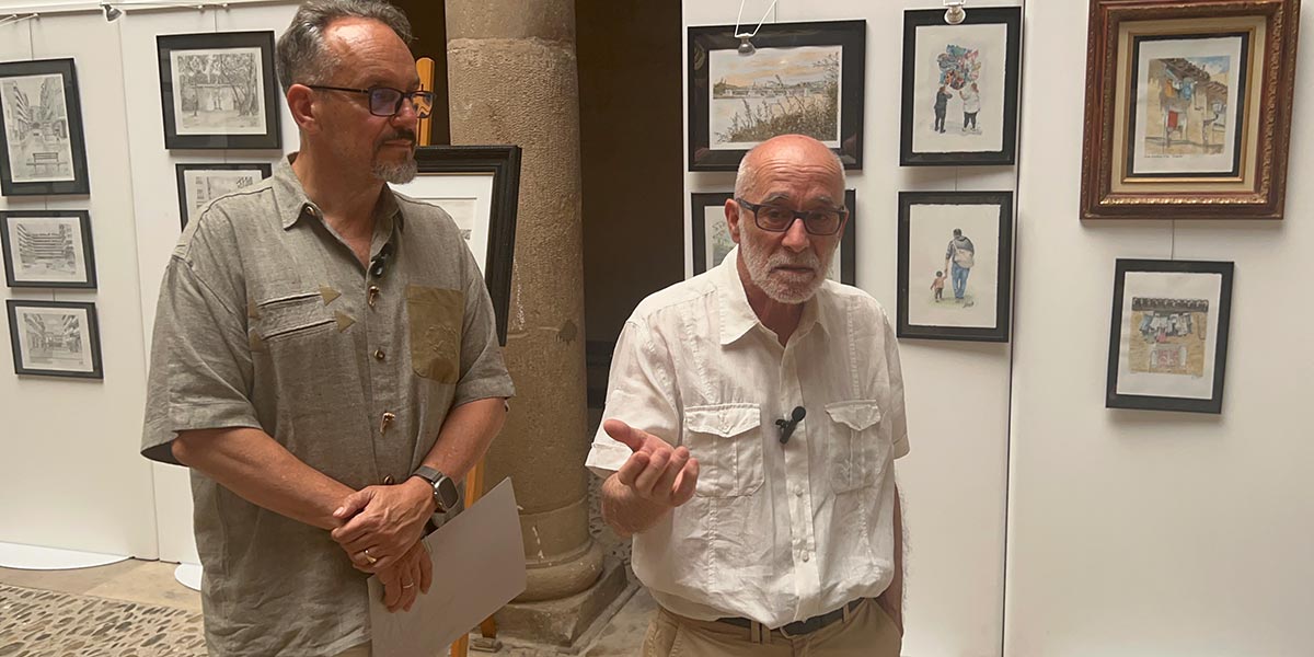 Alberto Sola expone en UNED Tudela ‘Buscando el color’, una muestra con 43 obras inspiradas en la ciudad 6