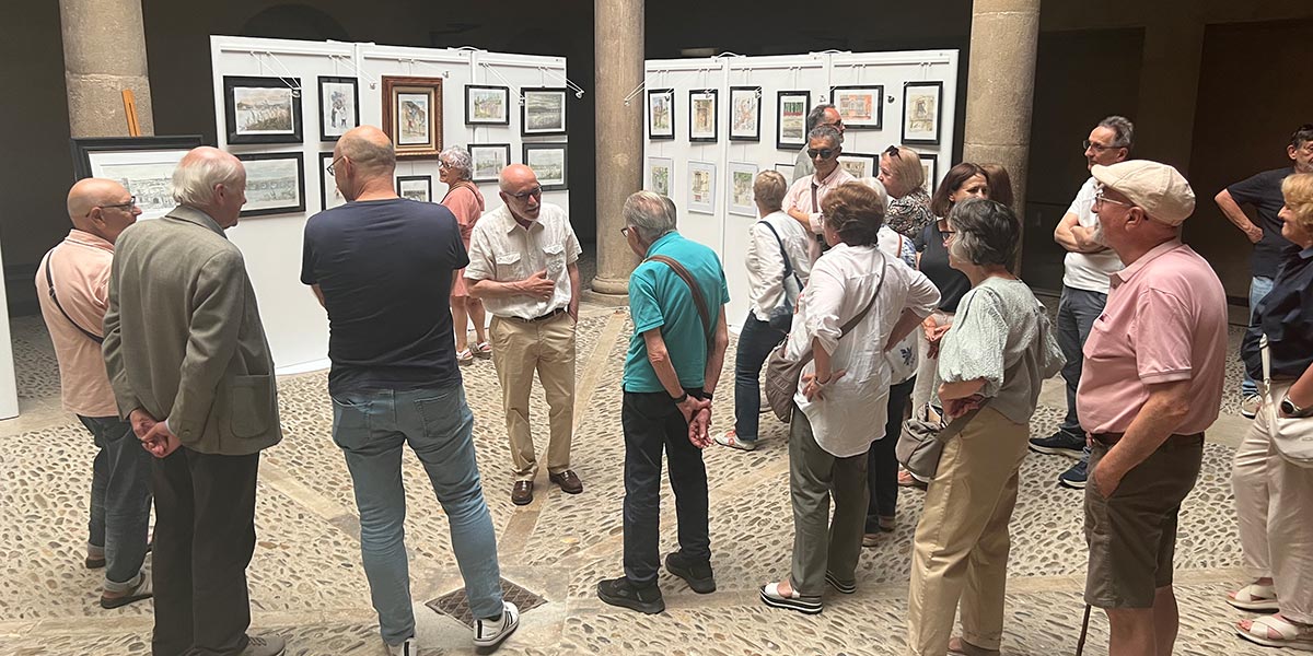 Alberto Sola expone en UNED Tudela ‘Buscando el color’, una muestra con 43 obras inspiradas en la ciudad 10