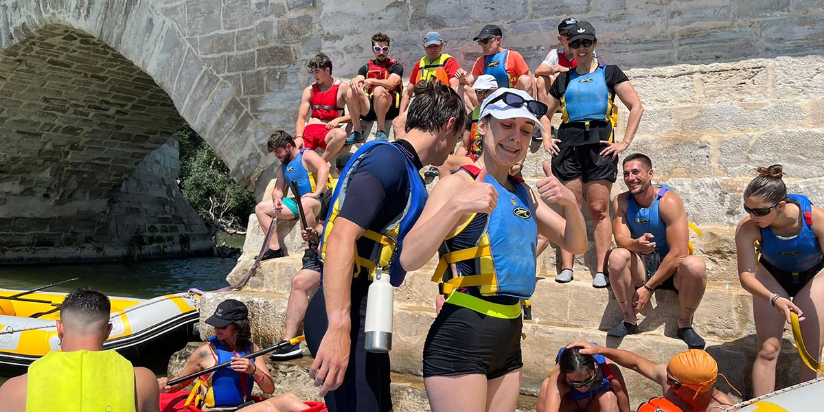 Descenso fluvial organizado por el CIP ETI Central de Tudela en el río Ebro 3