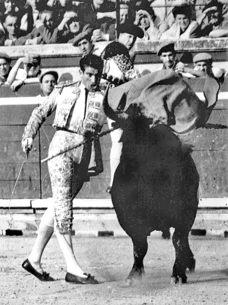 Despedida de Isidro en Pamplona 1961